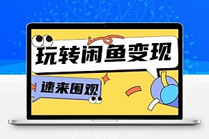 从0到1系统玩转闲鱼变现，教你核心选品思维，提升产品曝光及转化率-15节